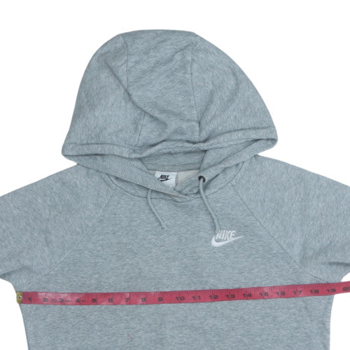 Womens UK Size XS Nike Grey Pullover Hoodie