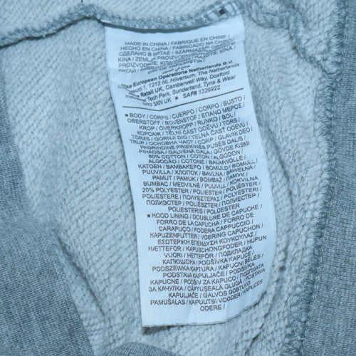 Womens UK Size XS Nike Grey Pullover Hoodie