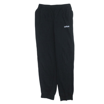 adidas Men's Black Fleece Joggers Size S Regular Fit Activewear