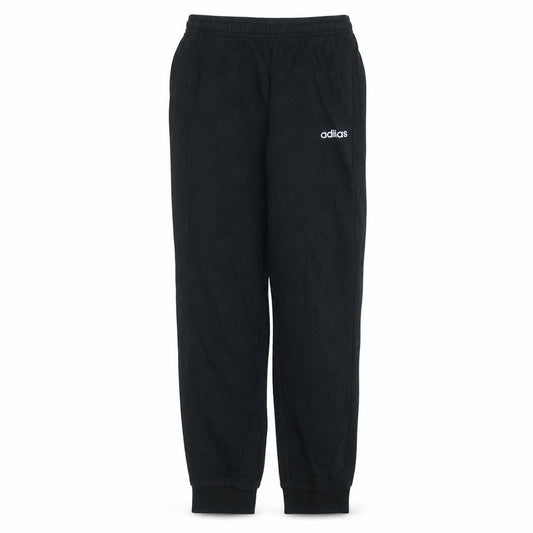 Front view of adidas Men's Black Fleece Joggers, size S, Regular Fit Activewear