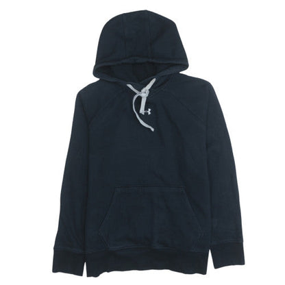 Mens UK Size M Under armour Black Pullover Hoodie
