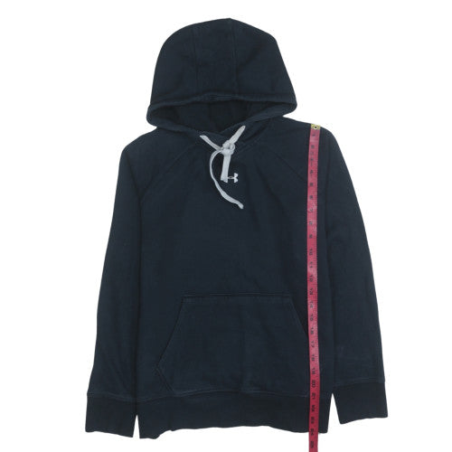 Mens UK Size M Under armour Black Pullover Hoodie