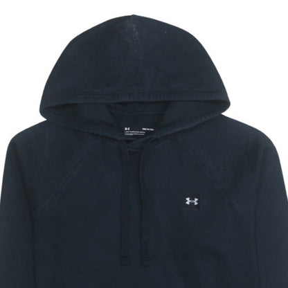 Mens UK Size S Under armour Black Pullover Hoodie