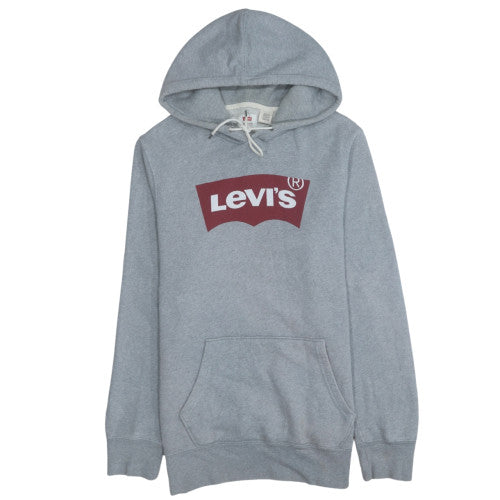 Mens UK Size M Levi's Grey Pullover Hoodie