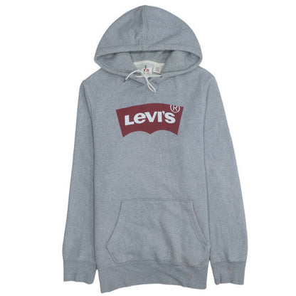 Mens UK Size M Levi's Grey Pullover Hoodie