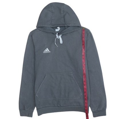 Mens UK Size S adidas Grey Pullover Hoodie