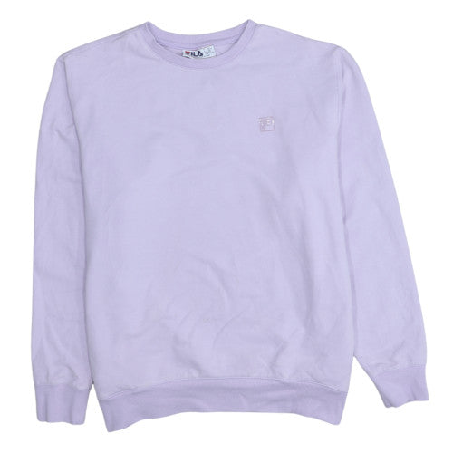 Womens UK Size 2XL FILA Purple Pullover Sweatshirt