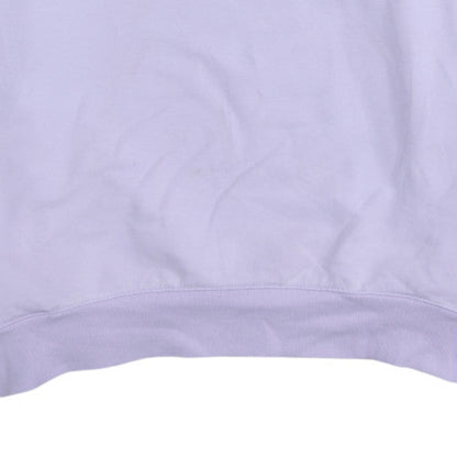Womens UK Size 2XL FILA Purple Pullover Sweatshirt