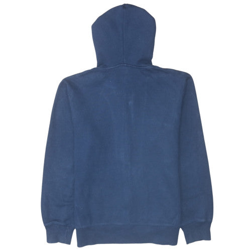 Mens UK Size M Nike Blue Full Zip Hoodie