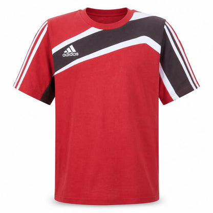 Adidas Men's Red Short Sleeve Crew Neck Graphic T-Shirt 2XL
