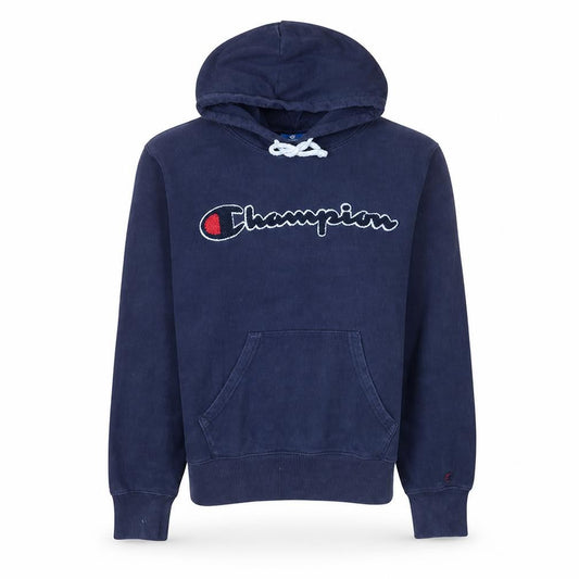 Womens UK Size S Champion Blue Pullover Hoodie