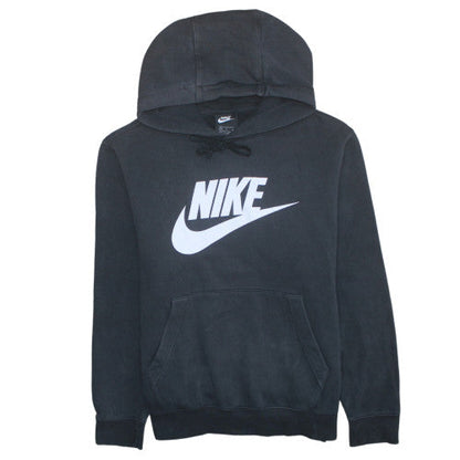 Mens UK Size M Nike Black Pullover Hoodie