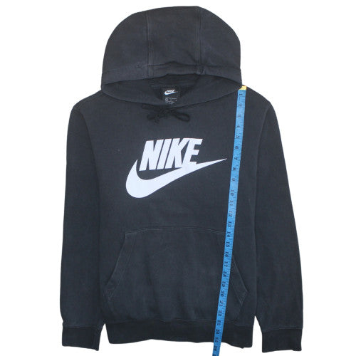 Mens UK Size M Nike Black Pullover Hoodie
