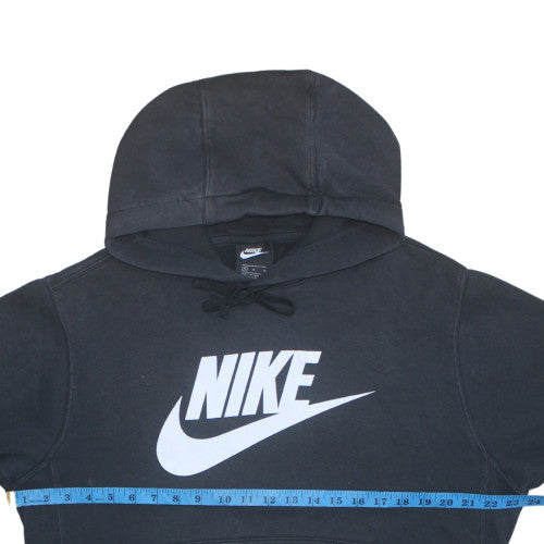 Mens UK Size M Nike Black Pullover Hoodie
