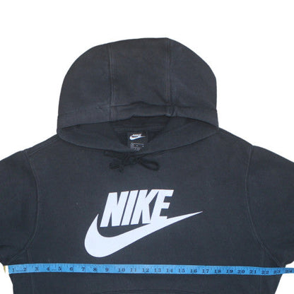 Mens UK Size M Nike Black Pullover Hoodie