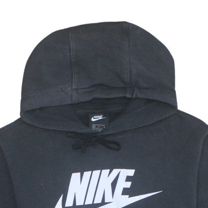 Mens UK Size M Nike Black Pullover Hoodie