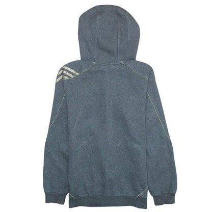 Mens UK Size XL adidas Grey Full Zip Hoodie