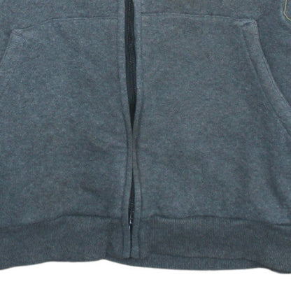 Mens UK Size XL adidas Grey Full Zip Hoodie