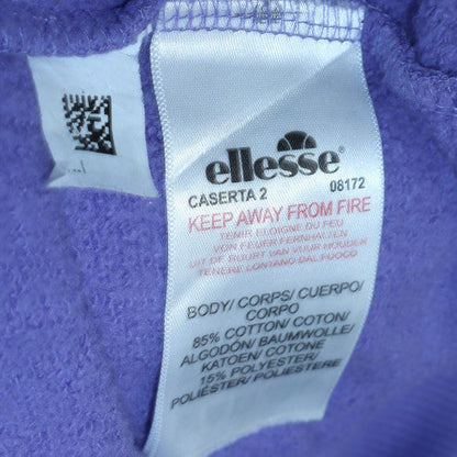 Womens UK Size 8 ellesse Purple Pullover Sweatshirt