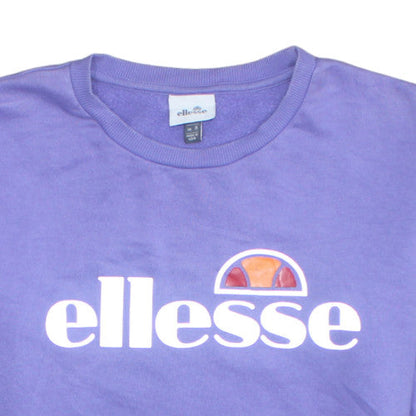 Womens UK Size 8 ellesse Purple Pullover Sweatshirt
