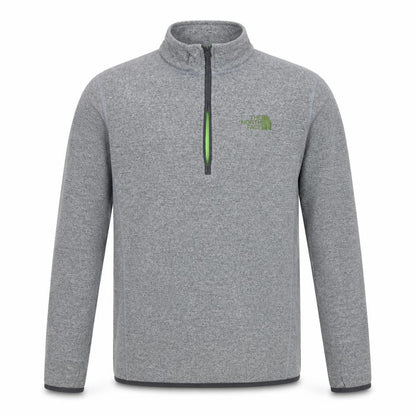 Mens UK Size S The North Face Grey 1/4 Zip Sweatshirt