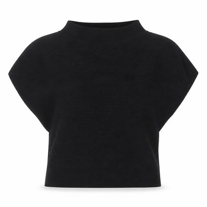 ASOS Women’s Black High Neck Acrylic Pullover Jumper Size 8