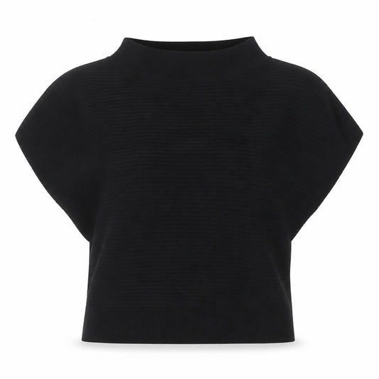 ASOS Women’s Black High Neck Acrylic Pullover Jumper Size 8