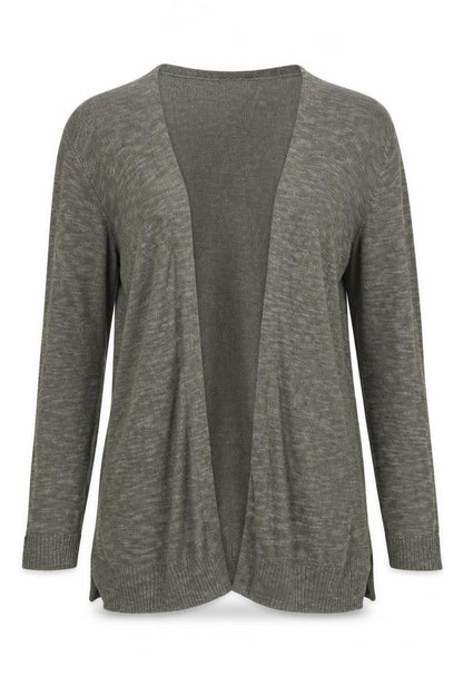 Gap Womens Green Lightweight Open Cardigan M Long Sleeve Knit