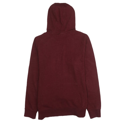 Mens UK Size M Under armour Red Pullover Hoodie
