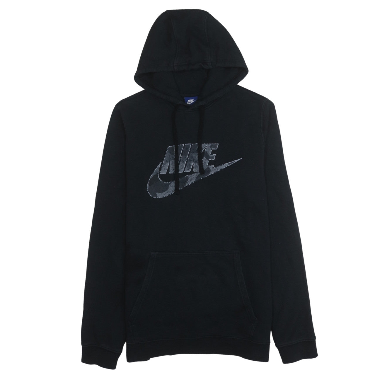 Mens UK Size M Nike Black Pullover Hoodie