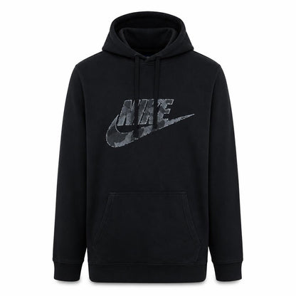Mens UK Size M Nike Black Pullover Hoodie