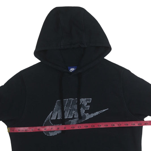 Mens UK Size M Nike Black Pullover Hoodie