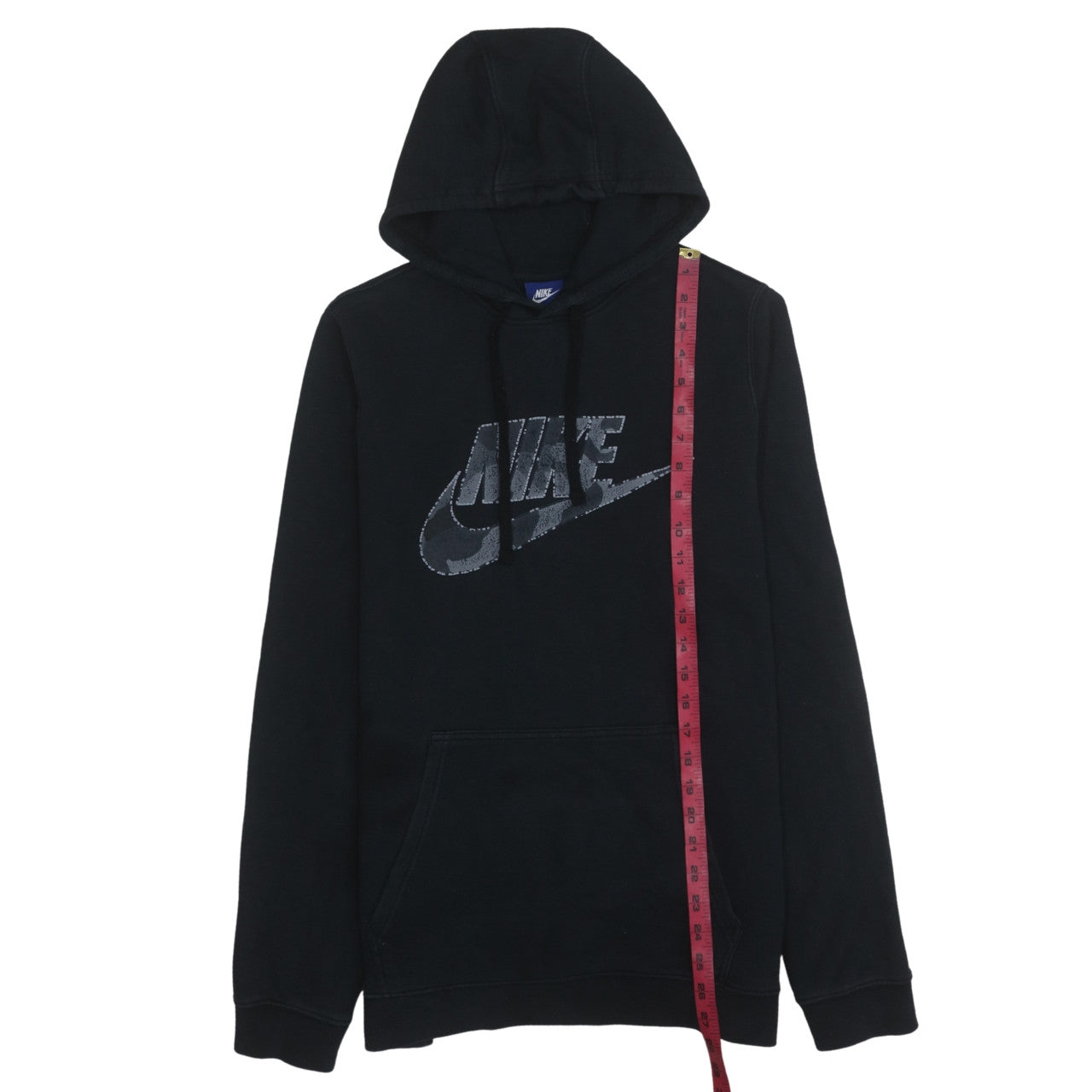 Mens UK Size M Nike Black Pullover Hoodie