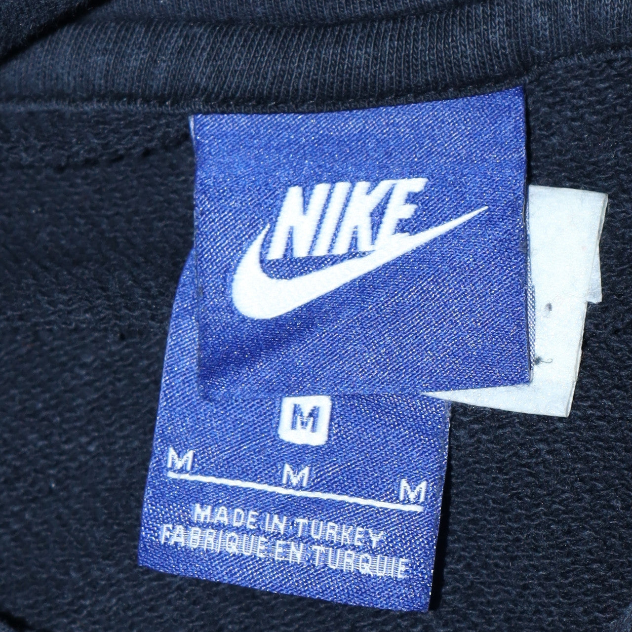 Mens UK Size M Nike Black Pullover Hoodie