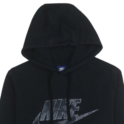Mens UK Size M Nike Black Pullover Hoodie