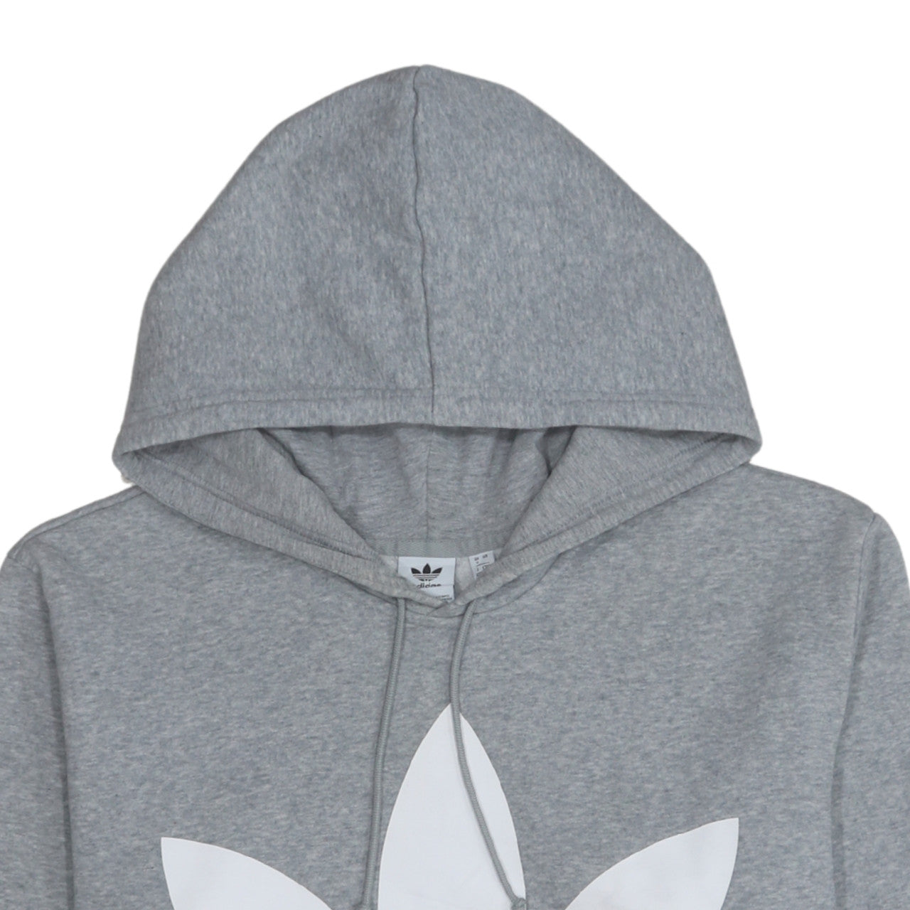 Womens UK Size 12 adidas Grey Pullover Hoodie