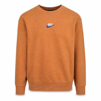 Mens UK Size S Nike Orange Pullover Sweatshirt