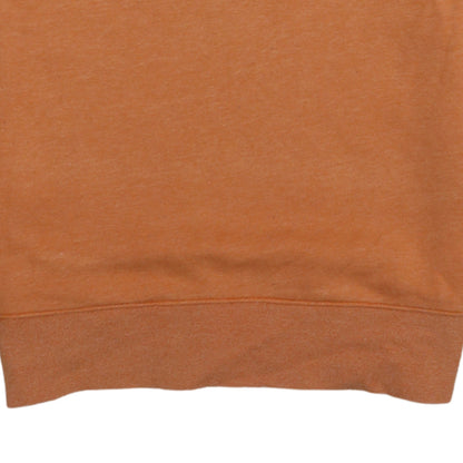 Mens UK Size S Nike Orange Pullover Sweatshirt