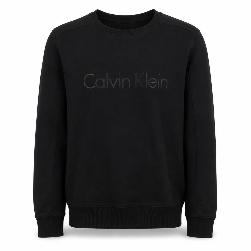 Mens UK Size M Calvin Klein Jeans Black Pullover Sweatshirt