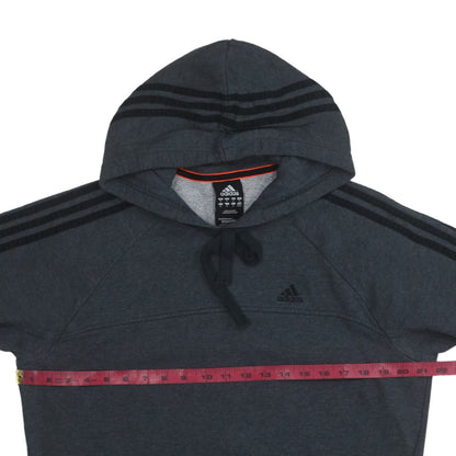 Mens UK Size M adidas Grey Pullover Hoodie