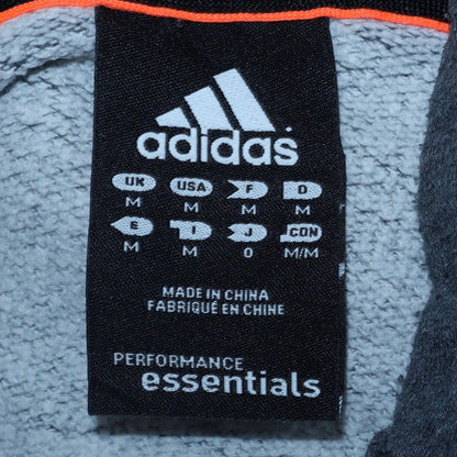 Mens UK Size M adidas Grey Pullover Hoodie