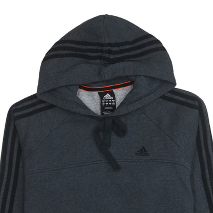 Mens UK Size M adidas Grey Pullover Hoodie