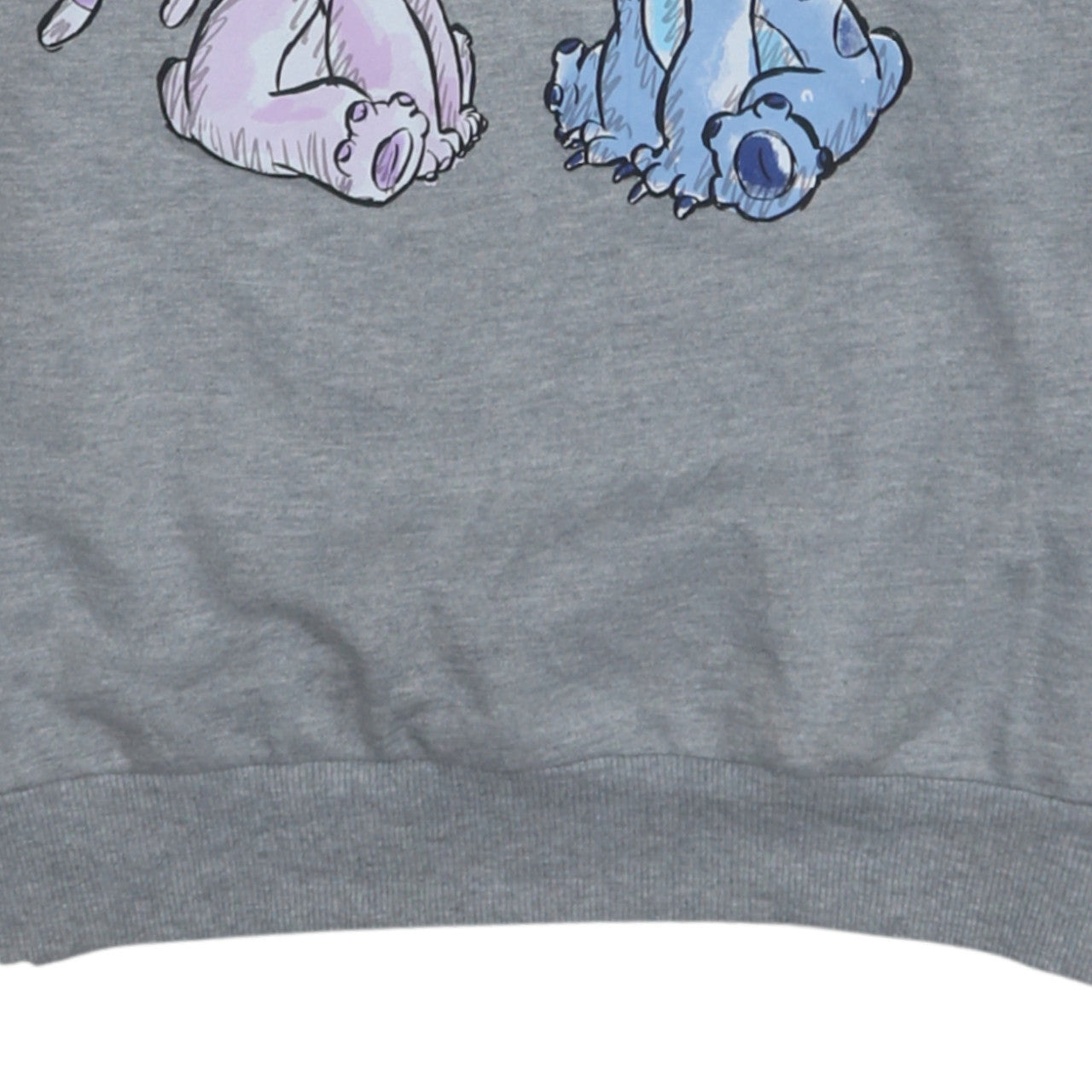 Womens UK Size S Disney Grey Pullover Sweatshirt