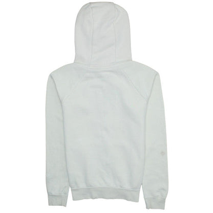 Womens UK Size XS Nike Beige Full Zip Hoodie