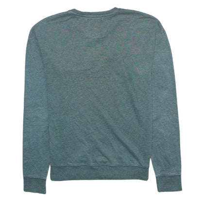 Mens UK Size XS Hollister Green Pullover Sweatshirt