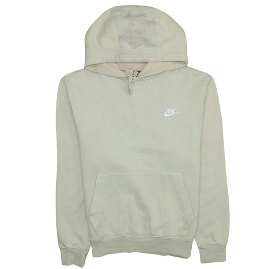 Womens UK Size S Nike Beige Pullover Hoodie