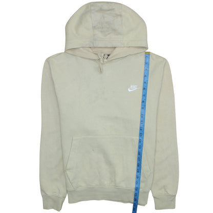 Womens UK Size S Nike Beige Pullover Hoodie