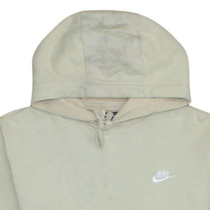Womens UK Size S Nike Beige Pullover Hoodie
