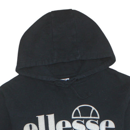 Mens UK Size S ellesse Black Pullover Hoodie