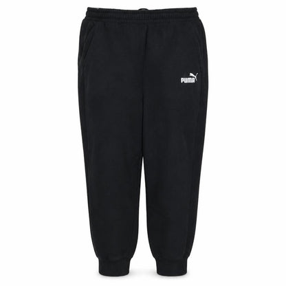 Puma Women's Black Jogger Sweatpants XL Fleece Elastic Waist
